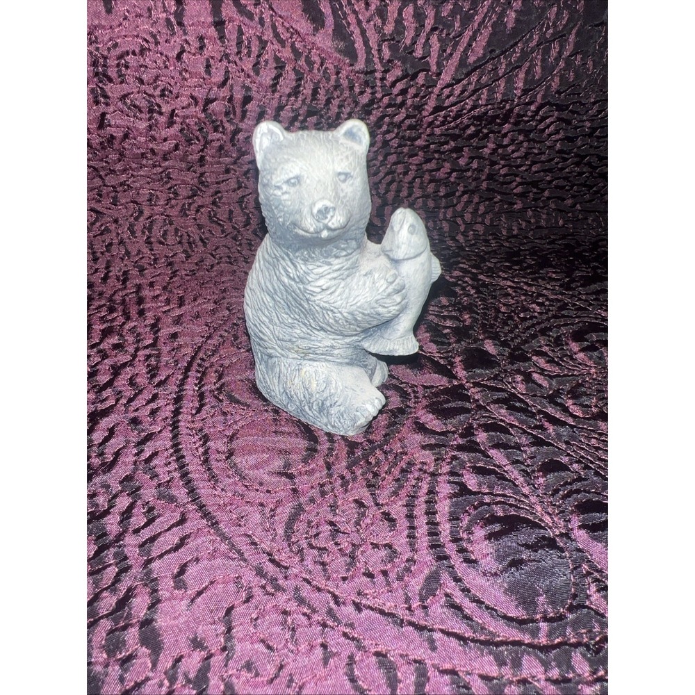 Glacial‎ Soot Ice Age Sculptures Arctic Circle Enterprises Figurine Alaska Bear